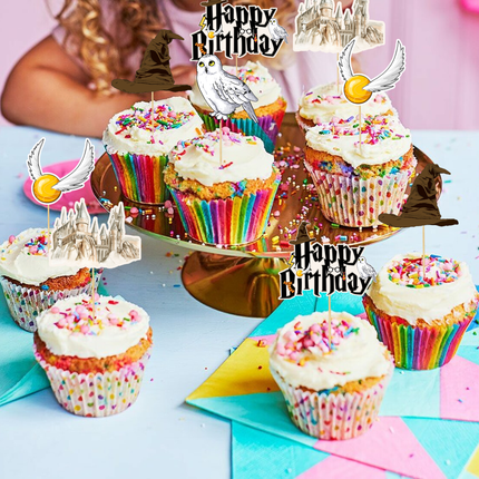 Magical Wizard Cupcake Toppers 10 ct