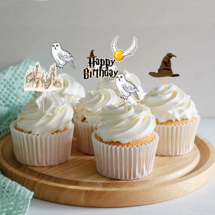 Magical Wizard Cupcake Toppers 10 ct