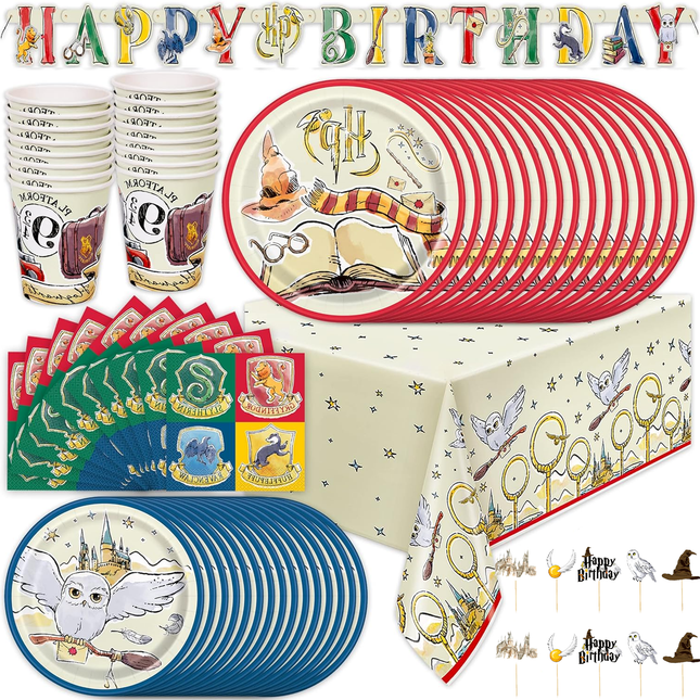 Harry Potter Birthday Party Decorations - Serves 16 Guests