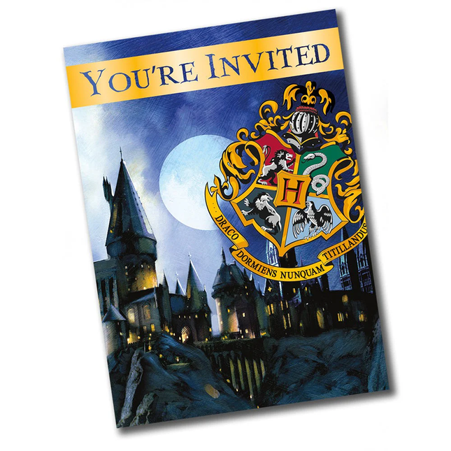 Harry Potter Invitations 8ct