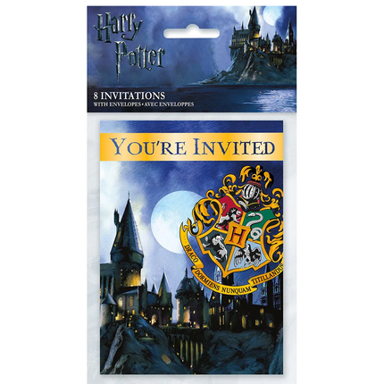 Harry Potter Invitations 8ct