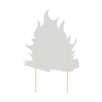 Hot Wheels CardStock Cake Topper 7"