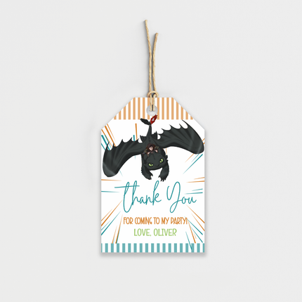 How To Train Your Dragon Personalized Thank You Cards, 8 ct