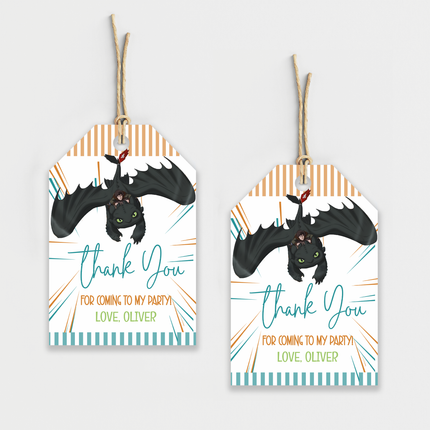 How To Train Your Dragon Personalized Thank You Cards, 8 ct