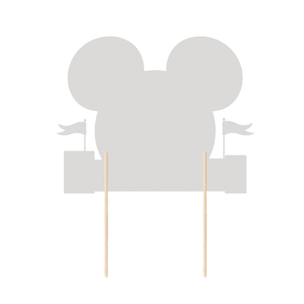 Disneyland for Boy Custom Cardstock Cake Topper 7"