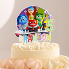 Inside Out 2 Birthday CardStock Cake Topper 7