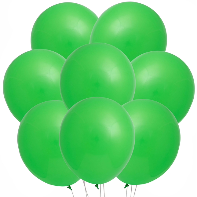 Lime Green Latex Balloons 12"