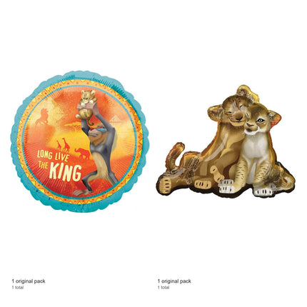The Lion King Balloon Duo Set - included packs and quantities