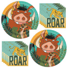 The Lion King Dessert Plates and Napkins Set for 32 Guests - set overview