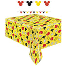 Mickey Mouse Banner and Tablecloth Decoration Set - set overview