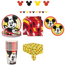 Mickey Mouse Coordinated Party Supplies Set for 16 Guests - set overview