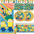Minions Birthday Party Decorations & Supplies - Serves 16