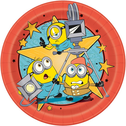 Minions 3 Round 9" Dinner Plates 8ct