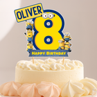 Minions CardStock Cake Topper 7