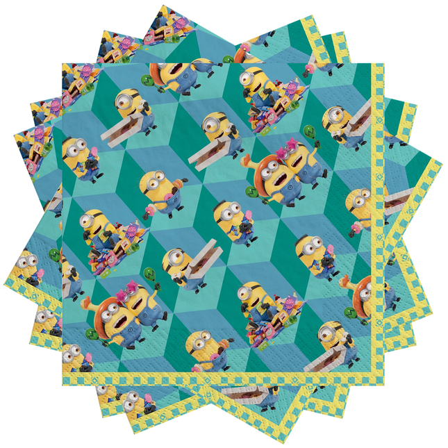 Despicable Me Minions Lunch Napkins 16 ct 