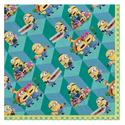 Despicable Me Minions Lunch Napkins 16 ct 