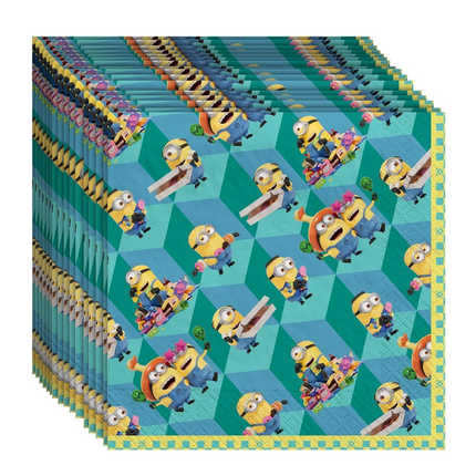 Despicable Me Minions Lunch Napkins 16 ct 