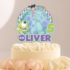 Monsters Inc Cardstock Cake Topper – 7