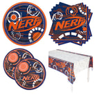 Nerf Coordinated Party Supplies Set for 16 Guests - set overview