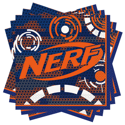 Nerf set component: NERF™ Luncheon Napkins – 16 Count