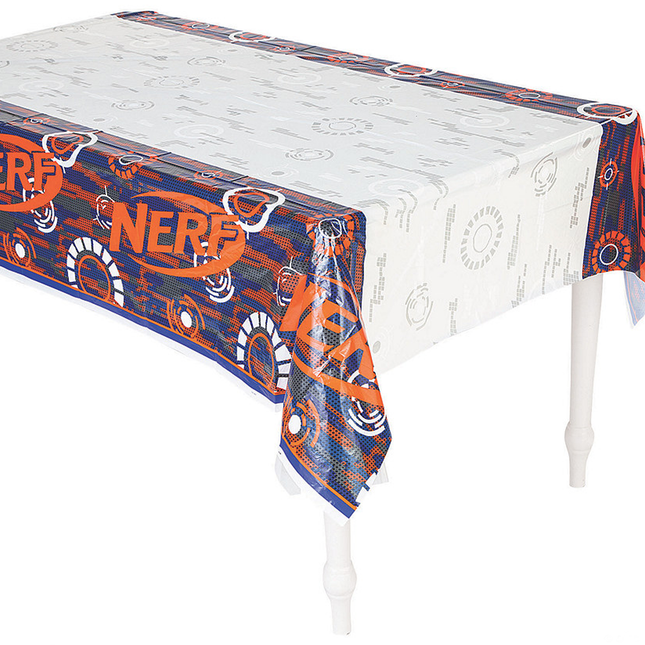 Nerf Party Rectangular Plastic Table Cover 54" x 84"