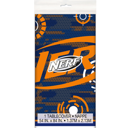 Nerf Party Rectangular Plastic Table Cover 54" x 84"
