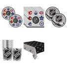 NHL Hockey Coordinated Party Supplies Set for 16 Guests - set overview