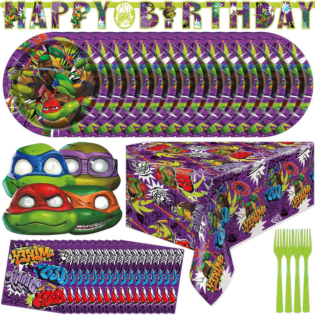 Teenage Mutant Ninja Turtles Birthday Party Supplies