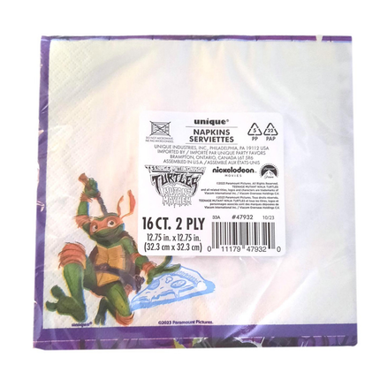 Ninja Turtles™ Luncheon Napkins – 16 Count