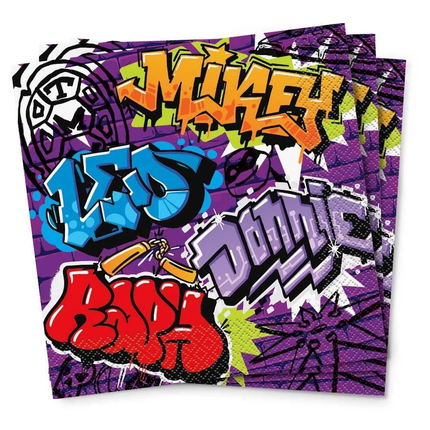 Ninja Turtles™ Luncheon Napkins – 16 Count - product detail included in the set