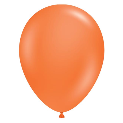 Orange Latex Balloons 12"