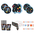 Outer Space Coordinated Party Supplies Set for 16 Guests - set overview