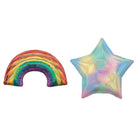 Pastel Rainbow Balloon Duo Set - set overview