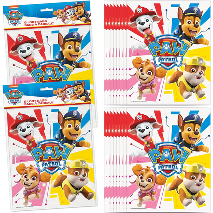 Paw Patrol Loot Bags 8 ct