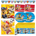 Paw Patrol Birthday Decorations with Photo Backdrop