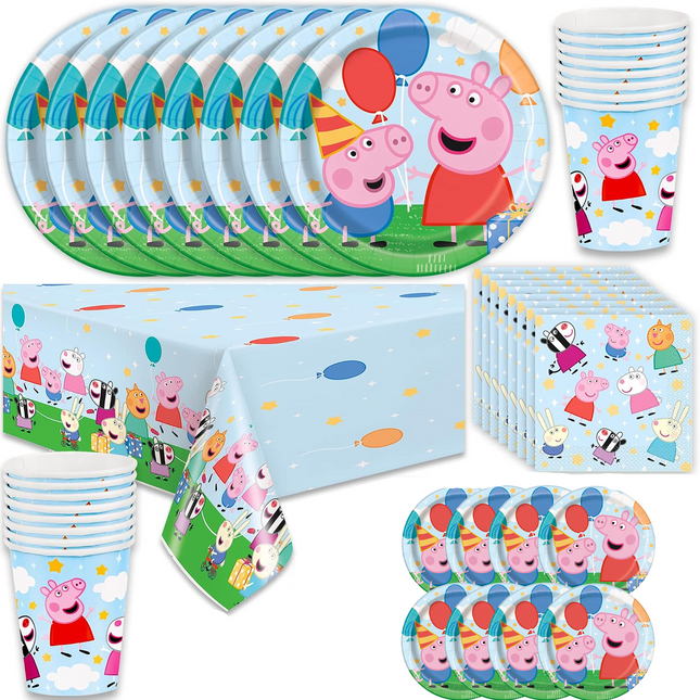 Peppa Pig Birthday Party Supplies and Decorations