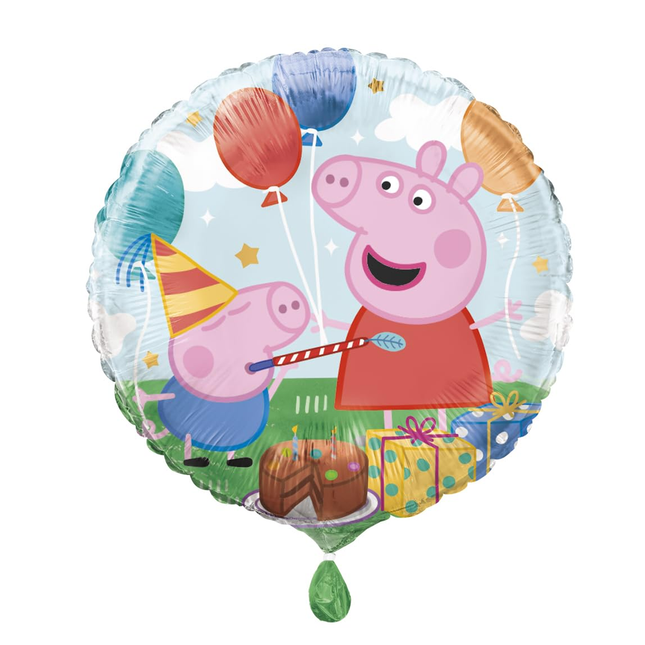 Peppa Pig Foil Balloon, 18-Inch Round