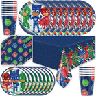 PJ Masks Birthday Party Supplies Set – Serves 16 Guests