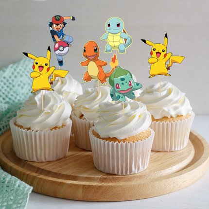 Pokemon Cupcake Toppers 10 ct