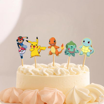 Pokemon Cupcake Toppers 10 ct