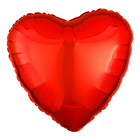Red Heart Foil Balloon 18