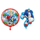 Sonic Foil Balloons, 2 Pack Bundle - coordinated party set