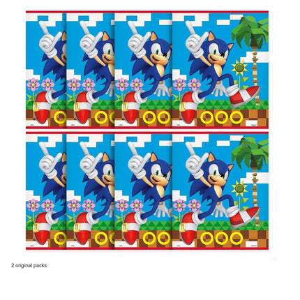 Sonic Party Favor Bags, 16 Count Bundle - original package contents