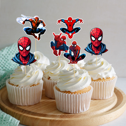 Spider-Man Cupcake Toppers 10 ct