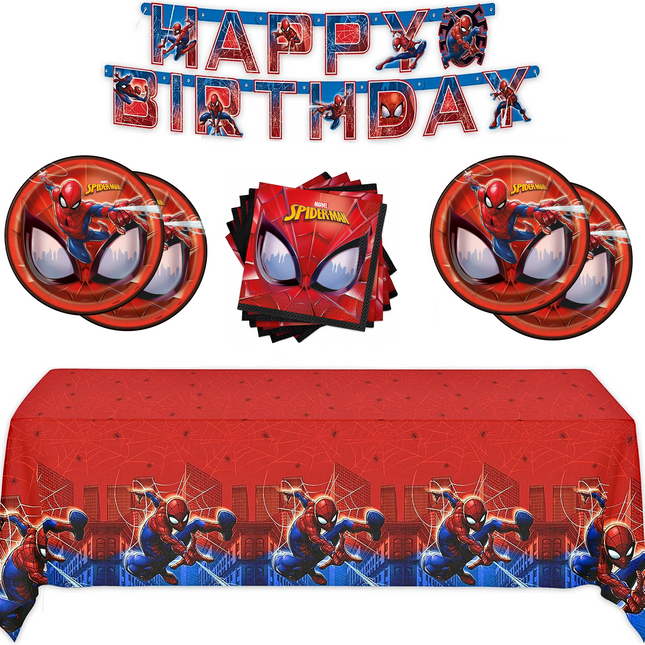 Spiderman Birthday Decorations