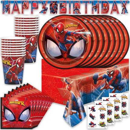 Spiderman Birthday Party Supplies and Decorations