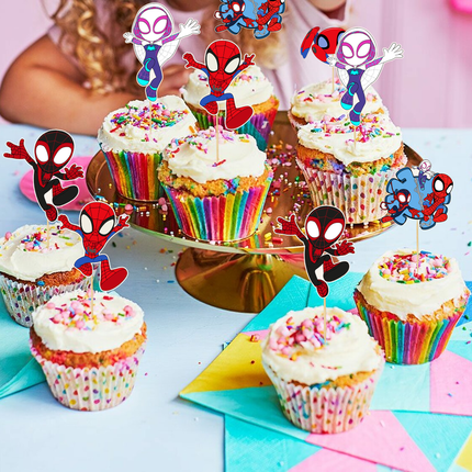 Spidey And His Amazing Friends Cupcake Toppers 10 ct