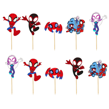 Spidey And His Amazing Friends Cupcake Toppers 10 ct