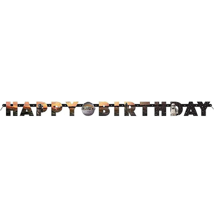 Star Wars The Child Happy Birthday Banner 6.5 ft