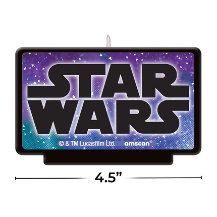 Star Wars Galaxy of Adventures Birthday Candle